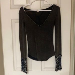 Free People long sleeve top